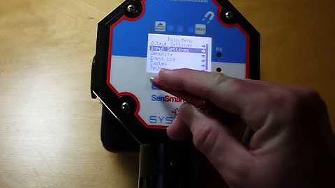 RC Systems Series 5000 transmitter menu overview