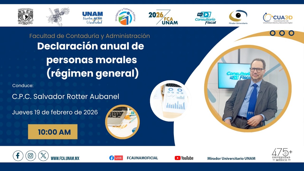 Declaración anual de personas morales (régimen general)