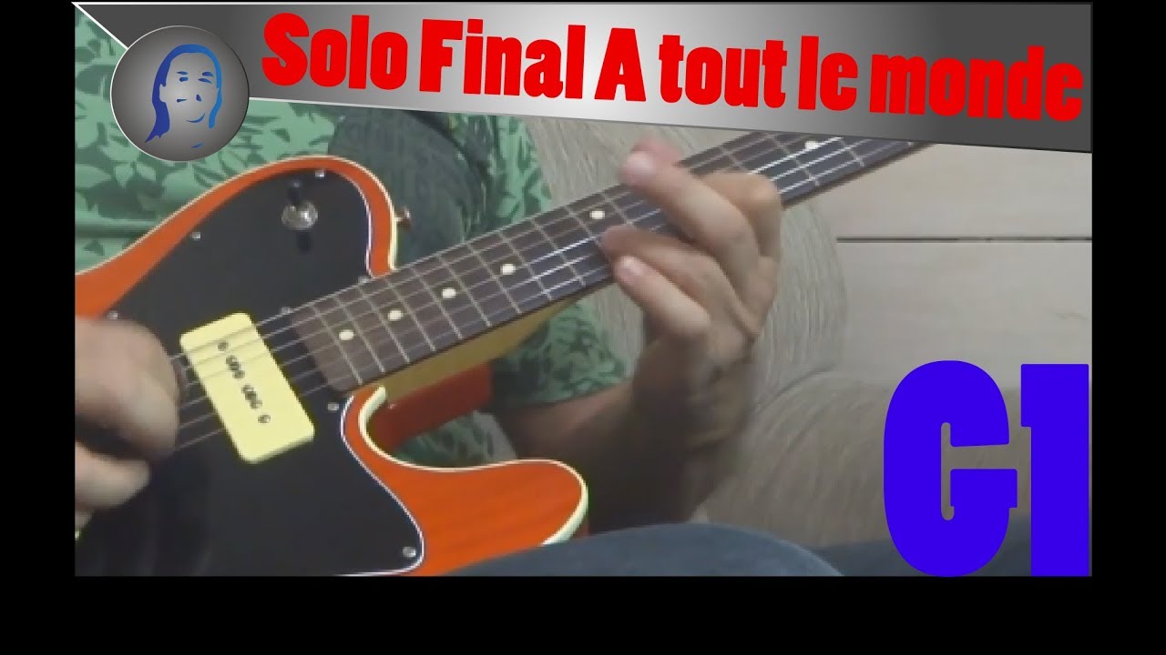 A tout le monde - Megadeth - Lesson - Guitar 1 Final theme - YouTube