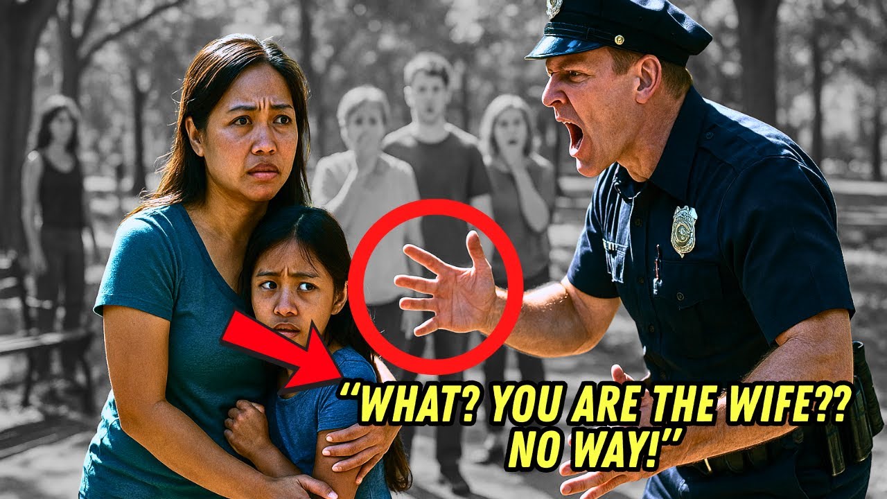 Racist Officer YELLS at Filipino Mom in a Park BY MISTAKE —Freezes After Hearing Her Last Name
