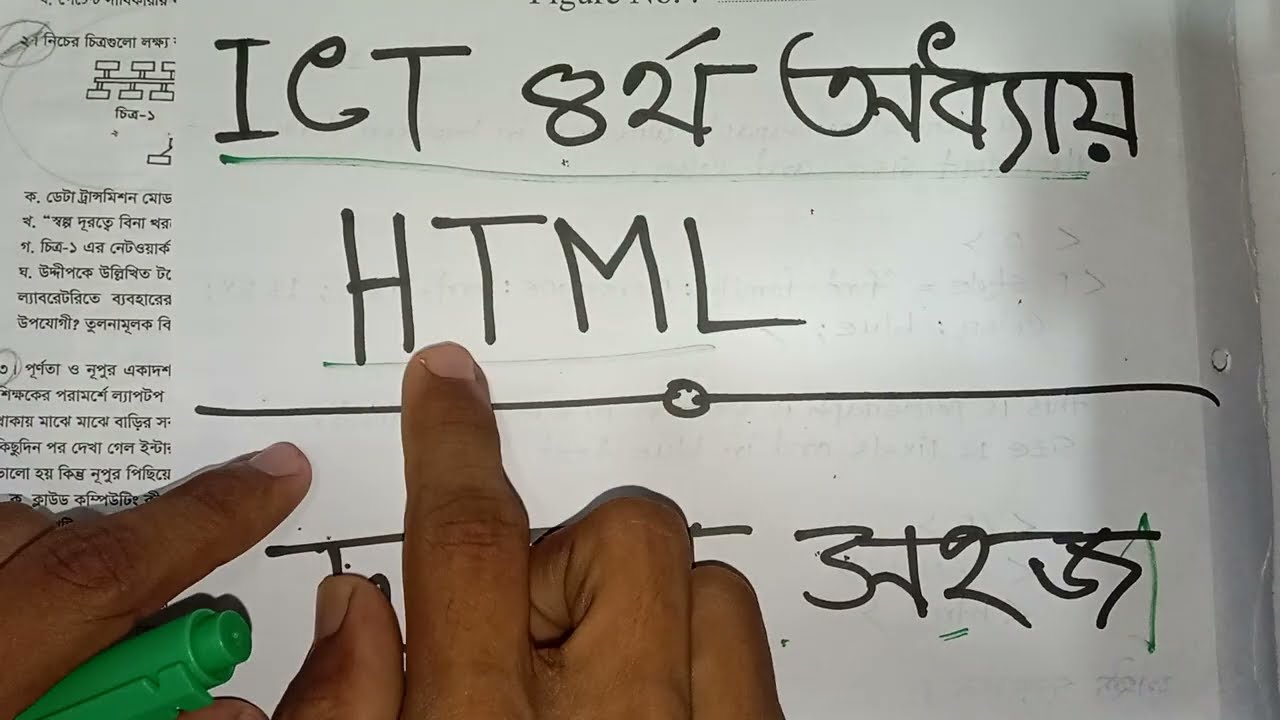 HSC  ICT Paid Course চতুর্থ অধ্যায় HTML. ১ ক্লাসেই যথেষ্ট।