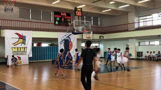 1080423永貞 vs 胡適 男生組Q 中華民國第51屆全國少年籃球錦標賽305籃高組 第二節