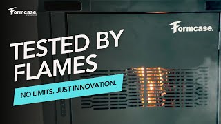 Tested By Flames Formcase Carts With Integrated Fire Extinguisher