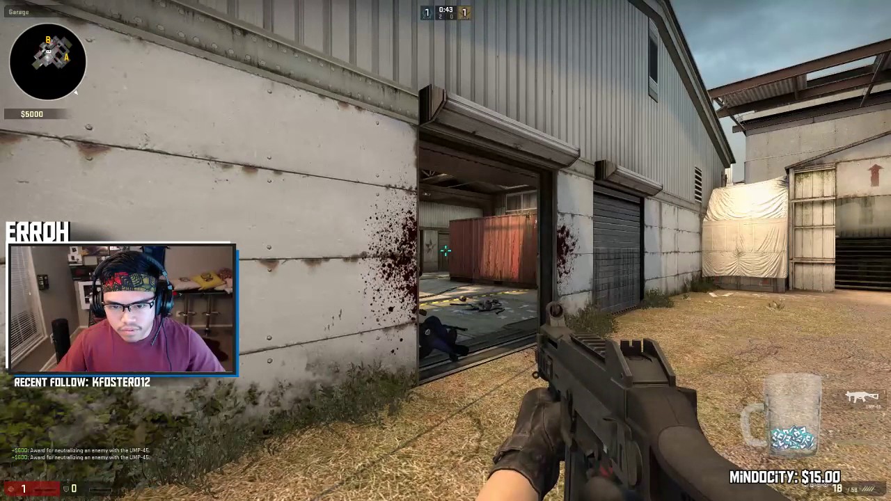 Err0h  1v5 to 1HP 1v1