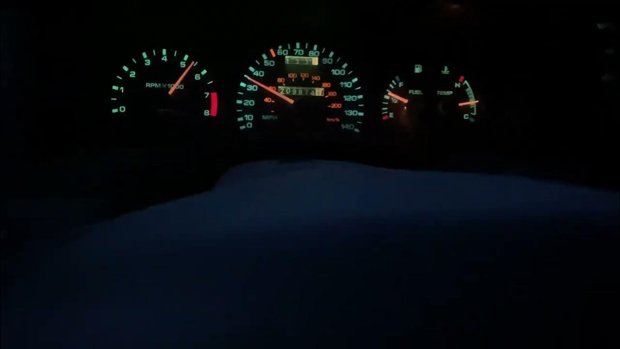 1993 Ford Taurus Sho V6 Yamaha 5 speed manual 0-70 mph run hear the