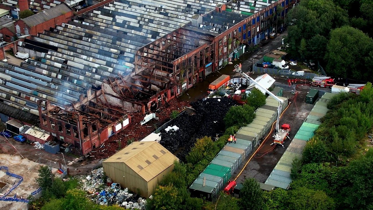 PIONEER MILL FIRE DAMAGE 