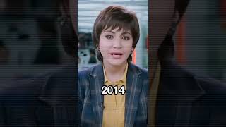 Anushka Sharma Transformation Status | Evolution | 🥰😍#shots #anushkasharma #transformation #status #