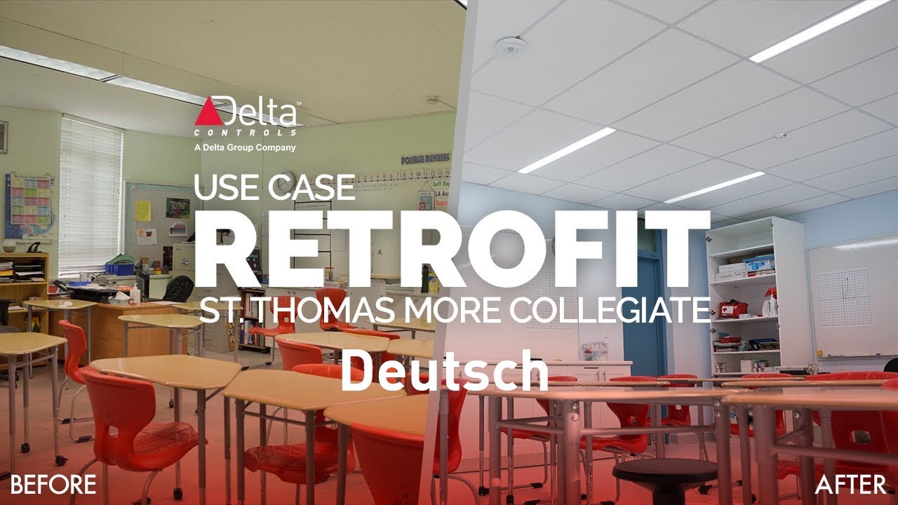 Beleuchtung in Klassenzimmern - Ermöglicht durch den O3-Sensor von Delta Controls und Amerlux