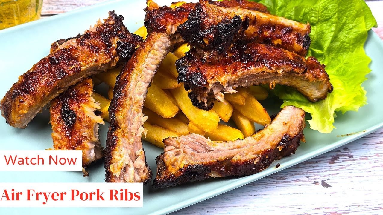 INSANELY Delicious Air Fryer Pork Ribs - Game Changer!