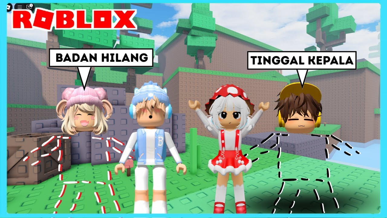 Gawat.!! Badan Adiku Hilang Tinggal Kepala Aja Di Roblox Brookhaven ft 