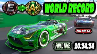 I Broke GT7’s E to A+ WORLD RECORD… Without the Meta!