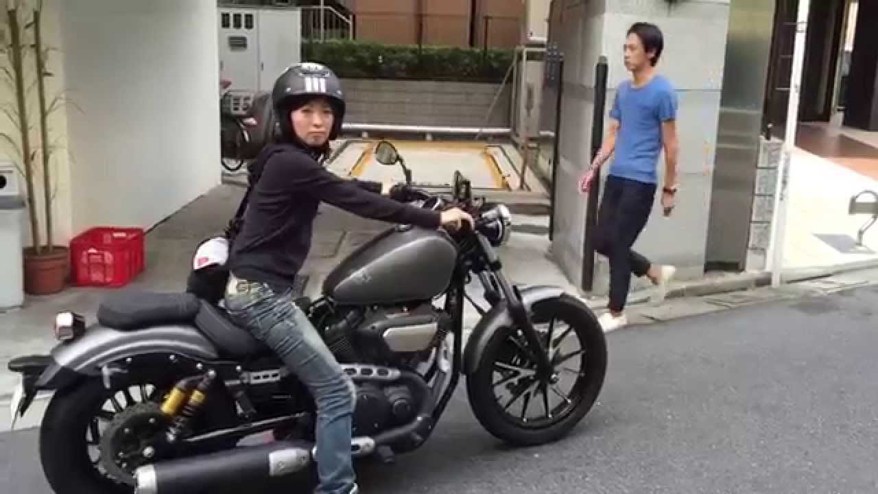 画像: 先川知香 YAMAHA BOLT試乗 www.youtube.com