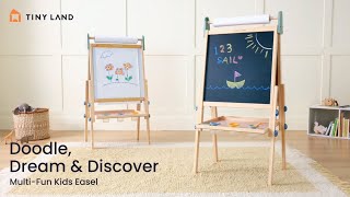Tiny Land® 3-in-1 Art Easel for Kids