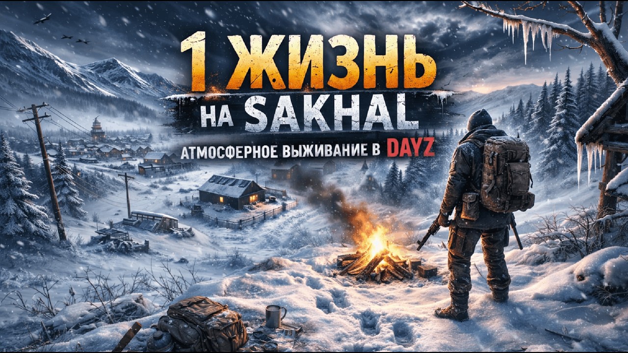 1 ЖИЗНЬ НА SAKHAL — DayZ Survival LIVE (СТРИМ 22.02.26) #DayZ #DayZLive #Sakhal #DayZStream