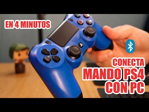 Cómo conectar el mando de PS4 con la PC fácil y rápido por bluetooth (2022)