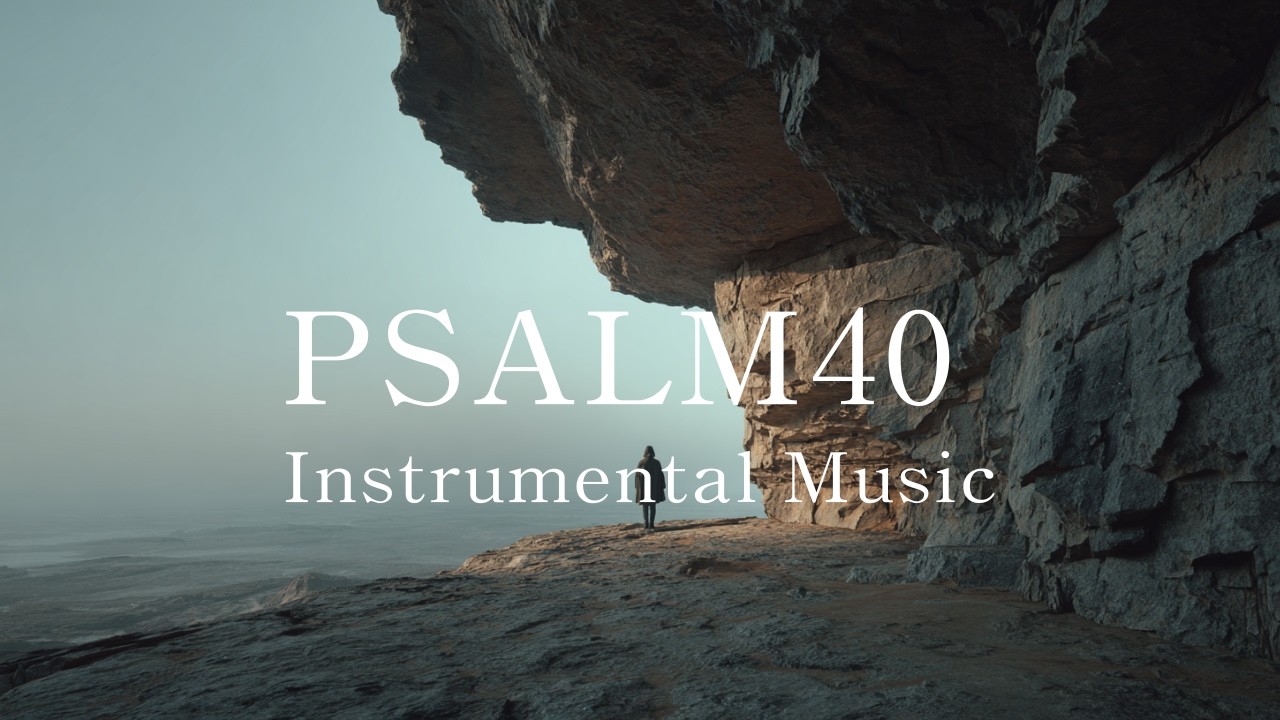 He Set My Feet Upon a Rock | Psalm 40 Ambient Piano | Steady Renewal