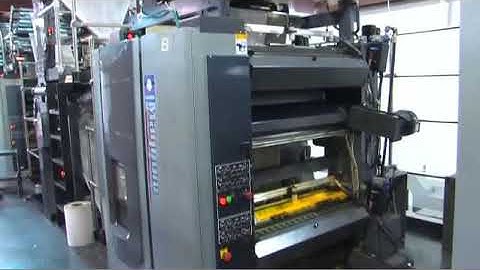 Goss Magnum Press footage