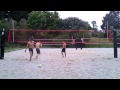 Beach Volleyball Training 8-01-13
