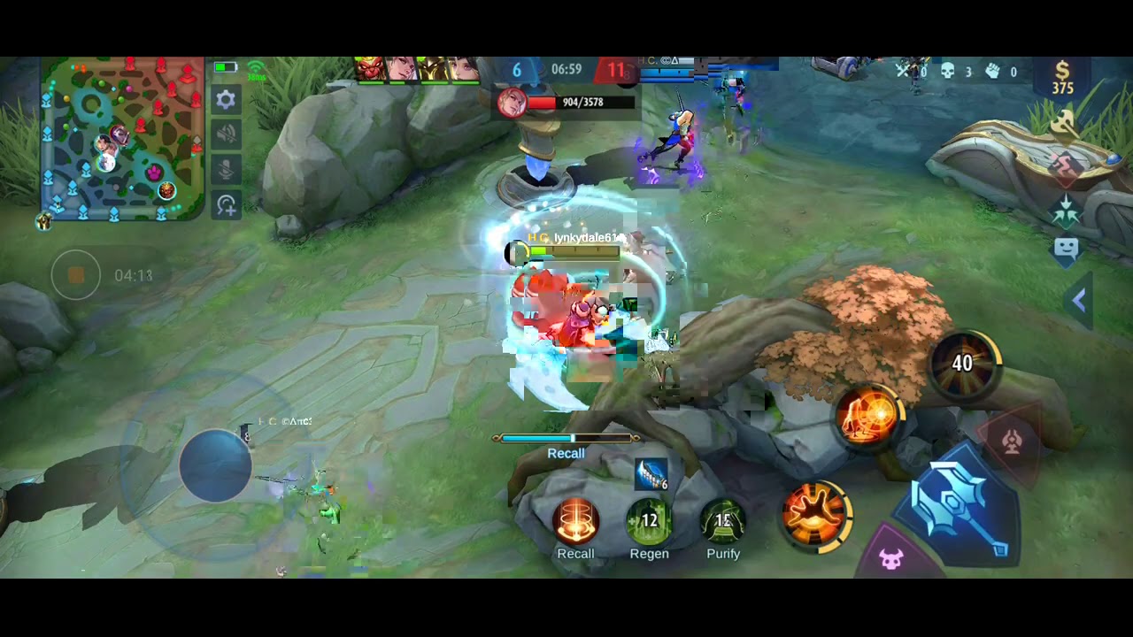REDMI 9 MOBILE LEGENDS CLAUDE GAMEPLAY