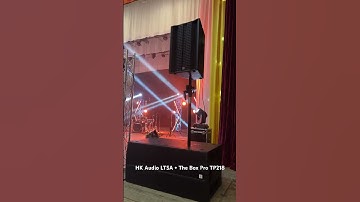 HK Audio LTSA + The Box Pro TP218 sound testing