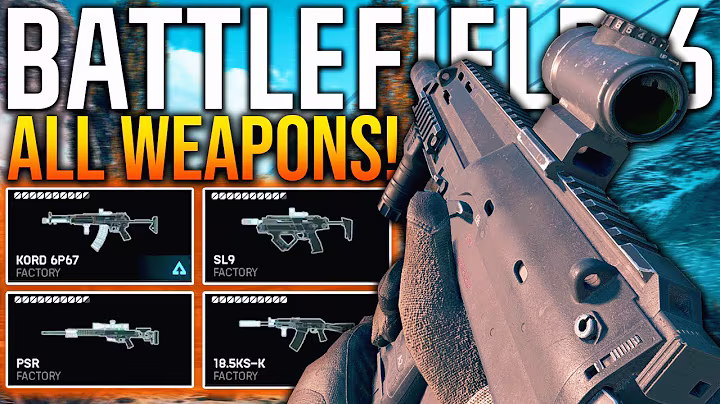 BATTLEFIELD 6: All 40+ LAUNCH WEAPONS, New GAMEPLAY REVEALED, & More! (BF6 All Weapons)