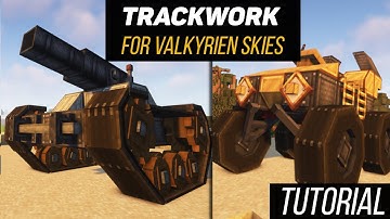 Trackwork mod. Wheels and tracks. How to make a tank or a car. Tutorial 1.20.1 (minecraft java)