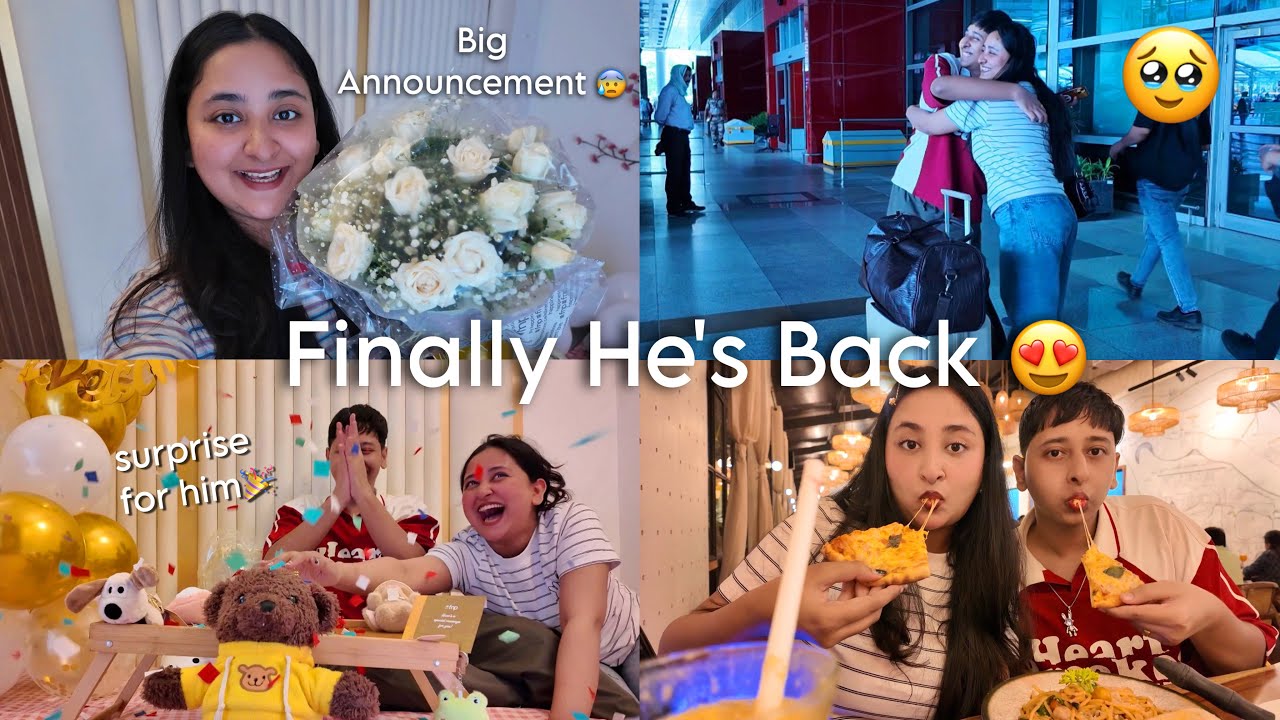 Finally He’s Back😭 *BIG ANNOUNCEMENT 📣 