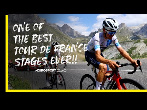 Jonas Vingegaard is the new yellow jersey! | 2022 Tour de France - Stage 11 Highlights | Eurosport