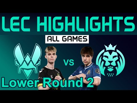 VIT vs MDK Highlights ALL GAMES R2 LEC Lower 2024 Team Vitality vs MAD Lions KOI by Onivia