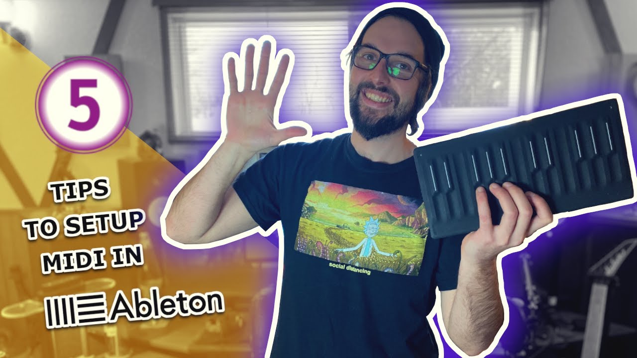 How To Set Up A MIDI Controller In Ableton - 5 Simple Steps - YouTube