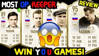 THE BEST GK YOU MUST BUY 🤯 PLAYER REVIEW/GAMEPLAY | MOST OP ICON GK YASHIN | FIFA 20 ULTIMATE TEAM