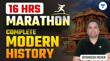 Complete Modern History 2023 | 16 Hours Marathon Session | Byomkesh Meher