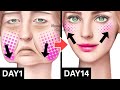 30 mins face lifting exercises for jowls laugh lines nasolabial fold antiaging