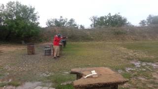 Mosin Nagant Chinese Type 53 (RstyShcklfrd shooter) - Texas Gun Talk Range Day 05/25/2013