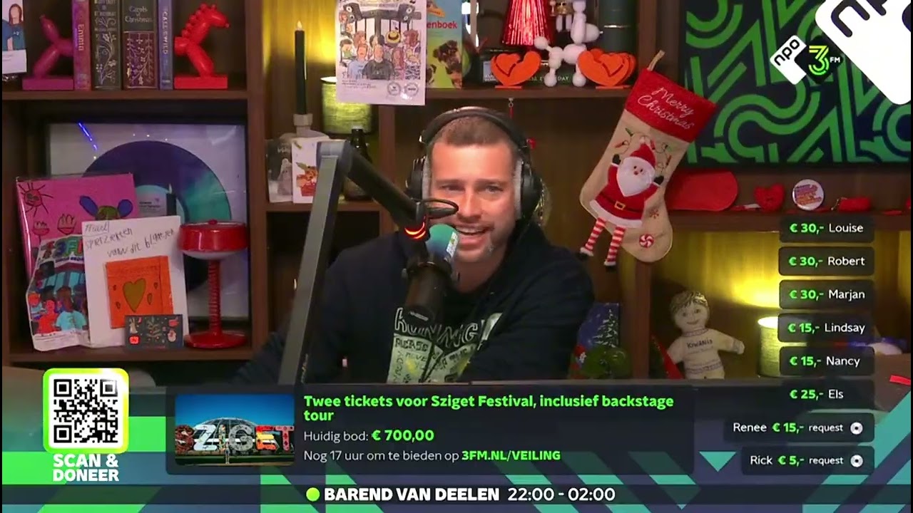 K3 interview Glazen Huis || 3FM Serious Request (23-12-2025)