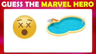 Guess Marvel Hero From Emoji Challenge Marvel Superhero Quiz Best World Riddles Brain Puzzle Part-2 screenshot 4