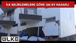 Aydının Kuşadası Ilçesinde Birçok Evde Çatlaklar Var