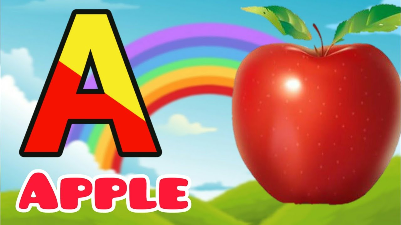 Learn alphabet for kids A to Z - YouTube