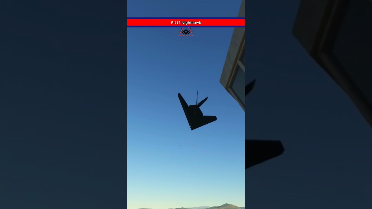 Stealth Meets Speed: The F-117 Nighthawk Low Fly Demo