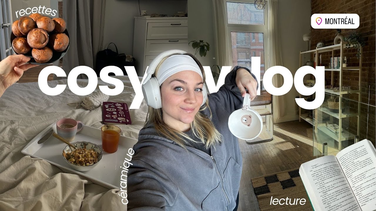 vlog cosy 🧸 routine slow, café, céramique & self-care 💌