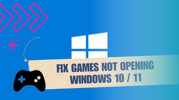 ❤ QUICK: How to Fix Games Not Opening Windows 10 / 11 | Step by Step