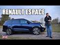 Renault espace 2024 etech hybrid  not a minivan eng  test drive and review