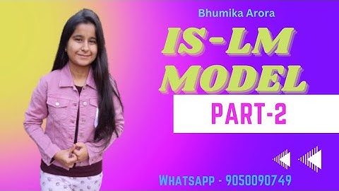 IS-LM model Part-2 #ugcnet #economics_optional #economics #macroeconomics