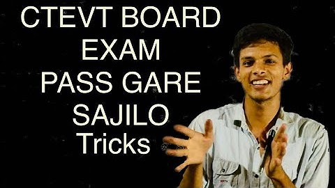 How to pass CTEVT semester exam