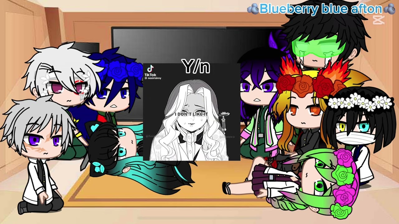 Hashira reacts to y/n and male y/n as random gacha characters.(read the description)