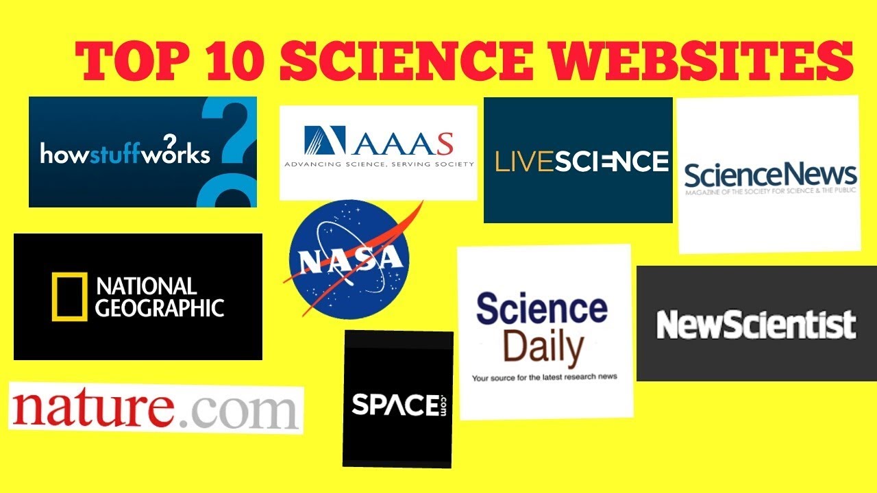 websites for science articles