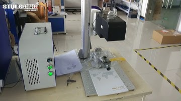 Curve surface laser marking machine with 3D dynamic focus system