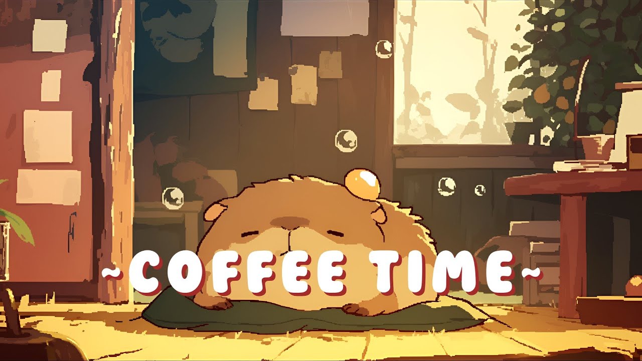 Capybara Music Corner | Ambient Study Beats Mix 🦫 🌙 📖