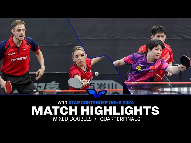 Lin/Kuai vs Ionescu/Szocs | XD QF | WTT Star Contender Doha 2024 