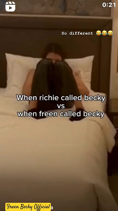 Difference Between Richie & Freen's Call How Becky Response 😍#freenbeck #shorts #beckyarmstrong #gl